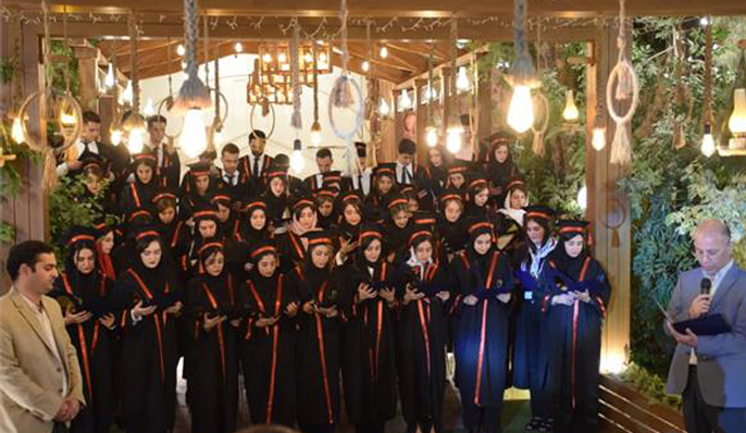 برگزاری مراسم فارغ التحصیلی در شیراز
